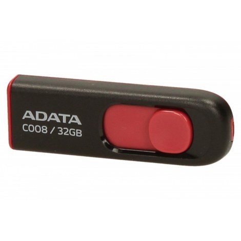 ADATA | C008 | 32 GB | USB 2.0 | Black/Red - 5